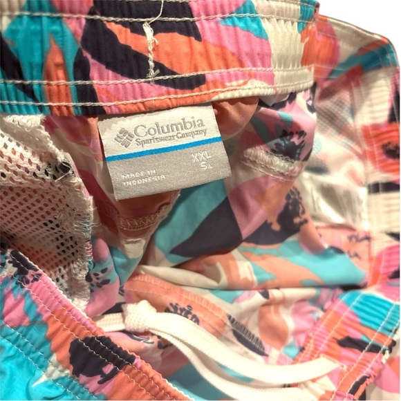 Columbia Sandy River Print Water-Repellent Active Shorts Multicolor Size XXL - Picture 7 of 9